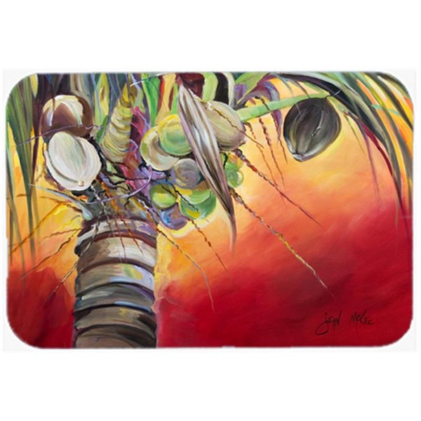 Skilledpower Sunset On The Coconut Tree Mouse Pad; Hot Pad & Trivet SK256125